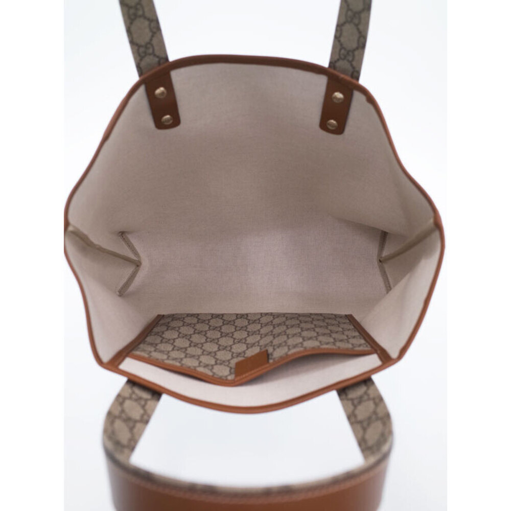 Gucci GG Supreme Tote beige ebony GG coated Brown - Picture 3 of 9